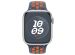 Apple Nike Sport Band Apple Watch Series 1-9 / SE / Ultra (2) - 42/44/45/49 mm - Taille M/L - Blue Flame
