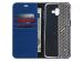 Accezz Étui de téléphone Wallet Samsung Galaxy J6 Plus - Bleu