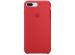 Apple Coque en silicone iPhone 8 Plus / 7 Plus - Rouge