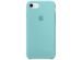 Apple Coque en silicone iPhone SE (2022 / 2020) / 8 / 7 - Sea Blue