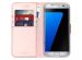 Accezz Étui de téléphone Wallet Samsung Galaxy S7 Edge - Rose