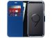 Accezz Étui de téléphone Wallet Samsung Galaxy S9 Plus - Bleu