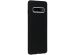 iMoshion Coque Couleur Samsung Galaxy S10 - Noir