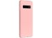 iMoshion Coque Couleur Samsung Galaxy S10 - Rose