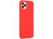 Accezz Coque Liquid Silicone iPhone 11 Pro Max - Rouge