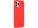 Accezz Coque Liquid Silicone iPhone 11 Pro - Rouge
