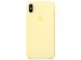 Apple Coque en silicone iPhone Xs Max - Mellow Yellow