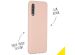 Accezz Coque Liquid Silicone Samsung Galaxy A50 / A30s - Rose