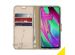 Accezz Étui de téléphone Wallet Samsung Galaxy A40 - Dorée