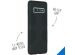 Accezz Coque Impact Grip Samsung Galaxy S10 - Noir