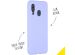 Accezz Coque Liquid Silicone Samsung Galaxy A40 - Violet