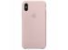 Apple Coque en silicone iPhone X - Pink Sand