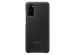 Samsung Original étui de téléphone portefeuille Clear View Galaxy S20 - Noir