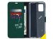 Accezz Étui de téléphone Wallet Samsung Galaxy A71 - Vert
