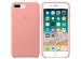 Apple Coque Leather iPhone 8 Plus / 7 Plus - Soft Pink