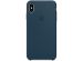 Apple Coque en silicone iPhone Xs Max - Pacific Green
