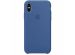Apple Coque en silicone iPhone Xs / X - Delft Blue