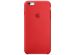 Apple Coque en silicone iPhone 6(s) Plus - Red