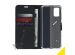 Accezz Étui de téléphone Wallet Samsung Galaxy A41 - Noir