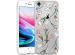 iMoshion Coque Design iPhone SE (2022 / 2020) / 8 / 7 / 6s - Fleur - Rose
