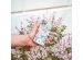 iMoshion Coque Design Samsung Galaxy A71 - Fleur - Blanc