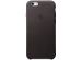 Apple Coque Leather iPhone 6 / 6s - Noir