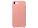 Apple Coque Leather iPhone SE (2022 / 2020) / 8 / 7 - Soft Pink