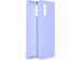 Accezz Coque Liquid Silicone Samsung Galaxy A41 - Violet