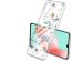 iMoshion Coque Design Samsung Galaxy A41 - Fleur - Blanc
