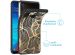 iMoshion Coque Design Samsung Galaxy A20e - Feuilles / Noir