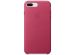 Apple Coque Leather iPhone 8 Plus / 7 Plus - Pink Fuchsia