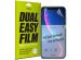 Ringke Duo pack de protections d'écran anti-poussière iPhone 11 /Xr