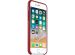 Apple Coque Leather iPhone SE (2022 / 2020) / 8 / 7 - Red
