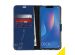 Accezz Étui de téléphone Wallet Huawei P Smart (2019) - Bleu