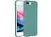 Accezz Coque Liquid Silicone iPhone 8 Plus / 7 Plus - Vert foncé