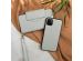 Selencia Étui de téléphone amovible en cuir végétalien iPhone Xr
