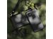 Selencia Serpent Clutch amovible Tierra Samsung Galaxy S10 - Noir