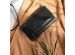 Selencia Pochette amovible en cuir végétalien Eny Galaxy A41 - Noir