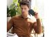 Selencia Étui de téléphone en cuir véritable Samsung Galaxy A70
