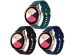 iMoshion 3-pack bracelet silicone Watch 40/42mm / Active 2 40/44mm