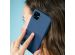 iMoshion Coque Couleur iPhone 12 (Pro) - Bleu foncé