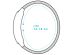 iMoshion Bracelet sportif en silicone Fitbit Versa 2 / Lite - Bleu / Blanc