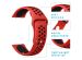 iMoshion Bracelet sportif en silicone Fitbit Versa 2 / Lite - Rouge / Noir