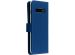 Accezz Étui de téléphone Wallet Samsung Galaxy S10 Plus - Bleu