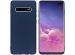 iMoshion Coque Couleur Samsung Galaxy S10 Plus - Bleu foncé