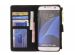 Porte-monnaie de luxe Samsung Galaxy S7 Edge - Noir