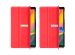 iMoshion Coque tablette Trifold Galaxy Tab A 10.1 (2019) - Rouge
