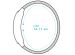 iMoshion Bracelet silicone Oppo Watch 41 mm - Blanc