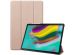 iMoshion Coque tablette Trifold Samsung Galaxy Tab S5e - Dorée