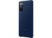 Samsung Original Coque en silicone Galaxy S20 FE - Bleu foncé
